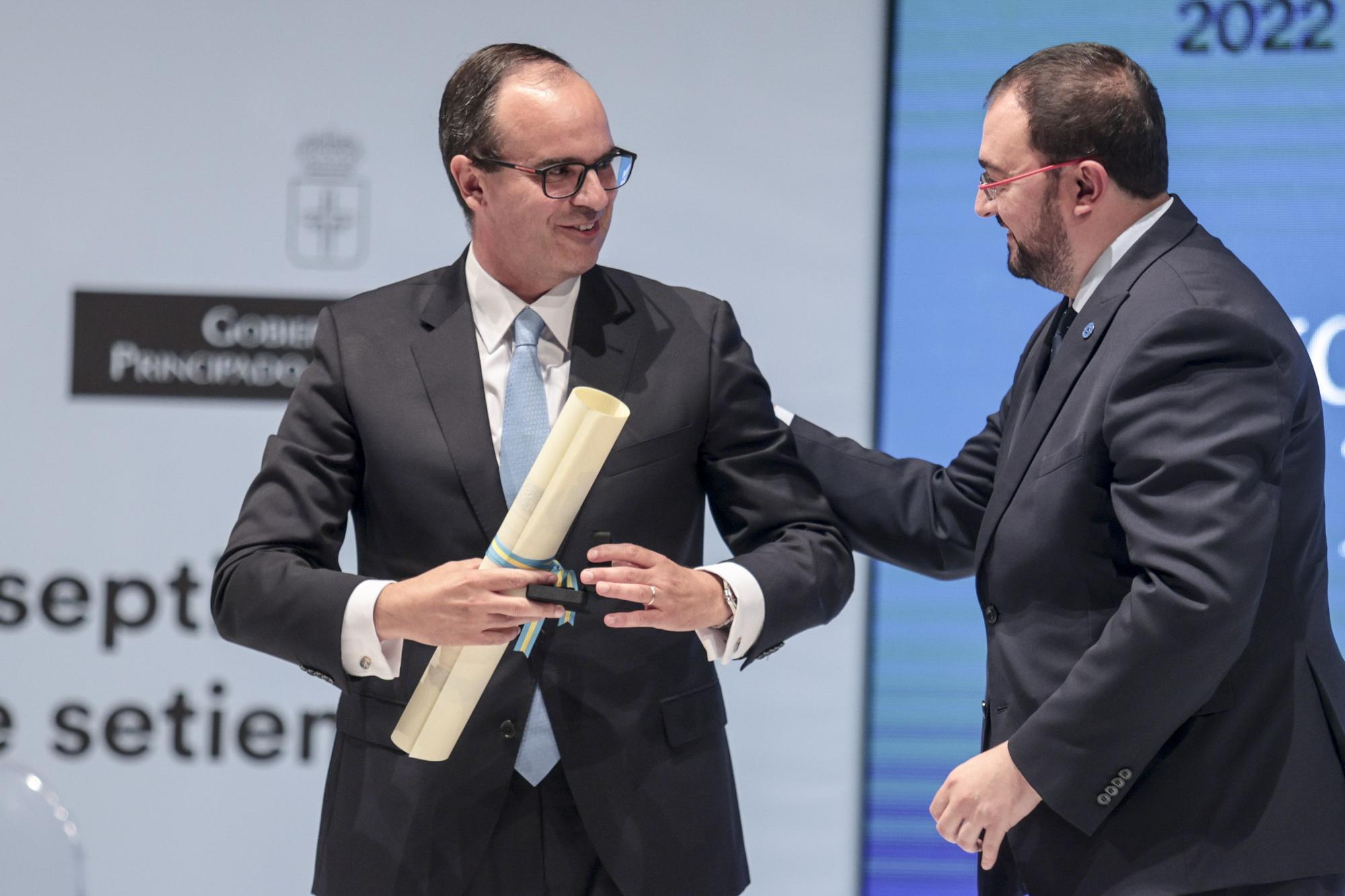 En imágenes: así fue el acto de entrega de las Medallas de Asturias