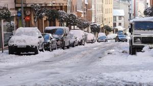 Rescatadas 600 personas atrapadas en la carretera por la nieve en Soria