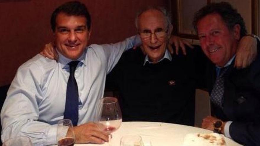 Laporta celebra amb mossèn Ballarín que s&#039;hagi desestimat la demanda contra la seva junta