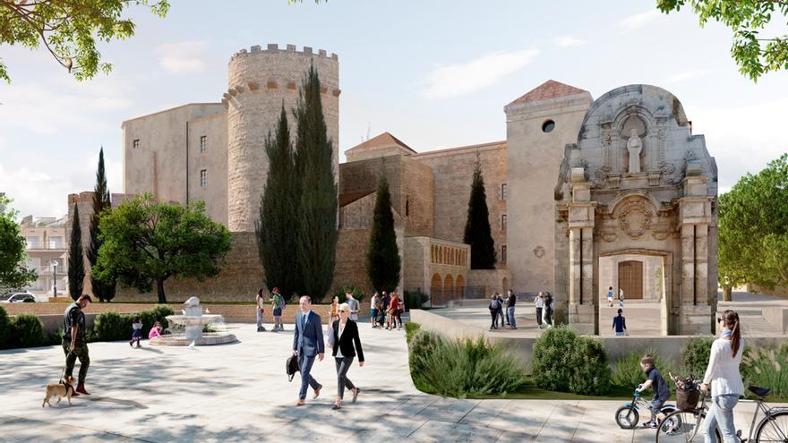 Així serà el futur museu Carme Thyssen de Sant Feliu de Guíxols