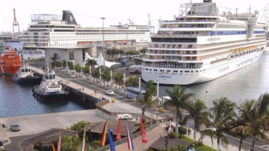 El puerto de Las Palmas, entre los diez europeos con más cruceristas