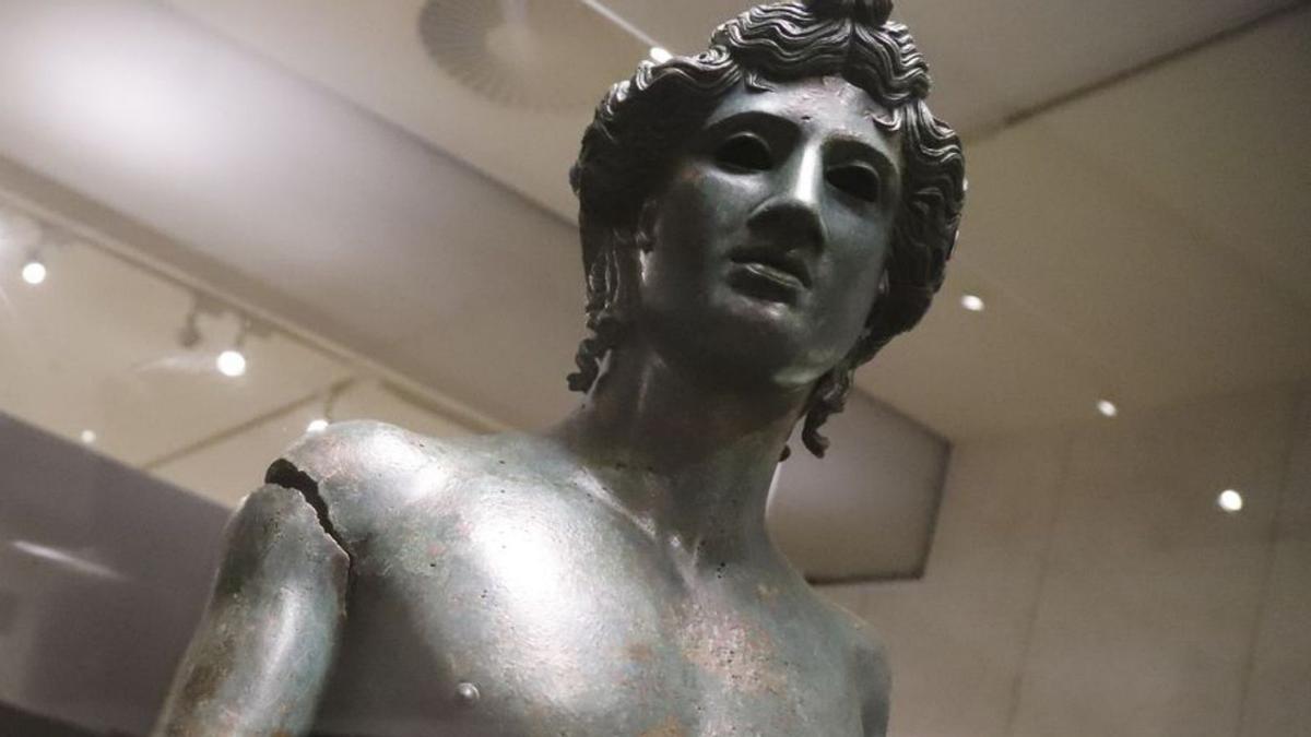 Uno de los Efebos de Pedro Abad, una de las últimas piezas en incorporarse a la colección del Museo Arqueológico de Córdoba.