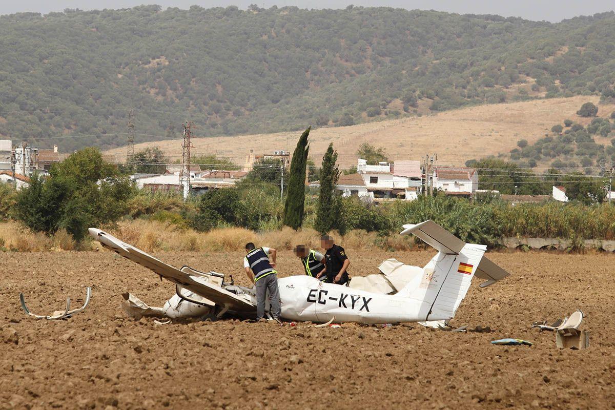 Un fallecido y una herida, en el accidente de una avioneta en Córdoba