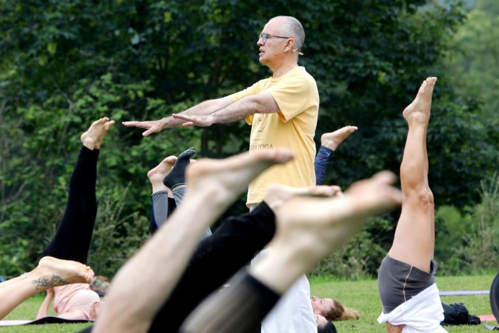 Actividades del día del yoga en Las Caldas