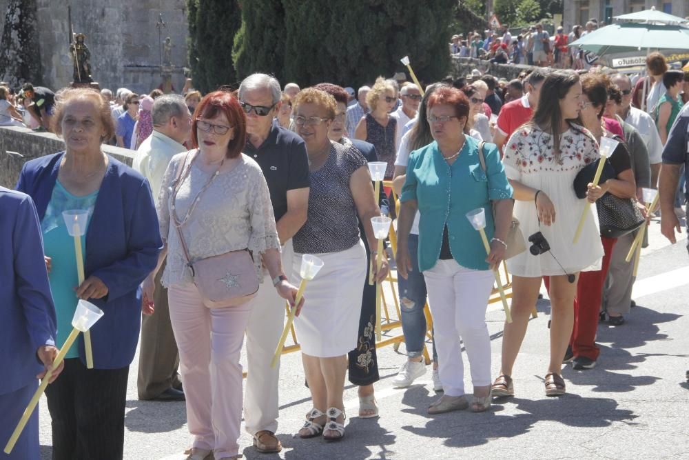 O Hío baila para rendir culto a San Roque