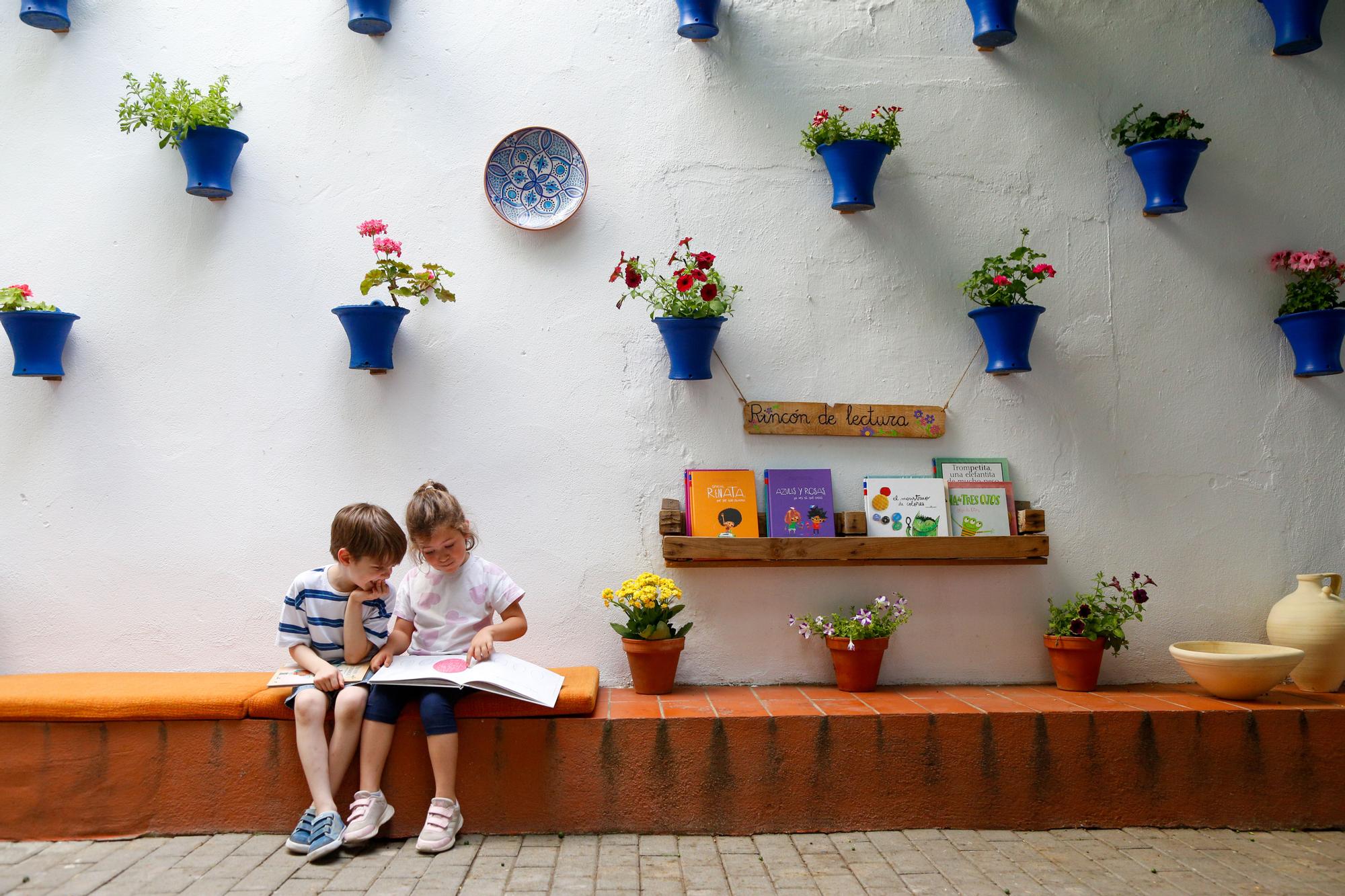 Los patios de Santa Marina y San Agustín, en imágenes