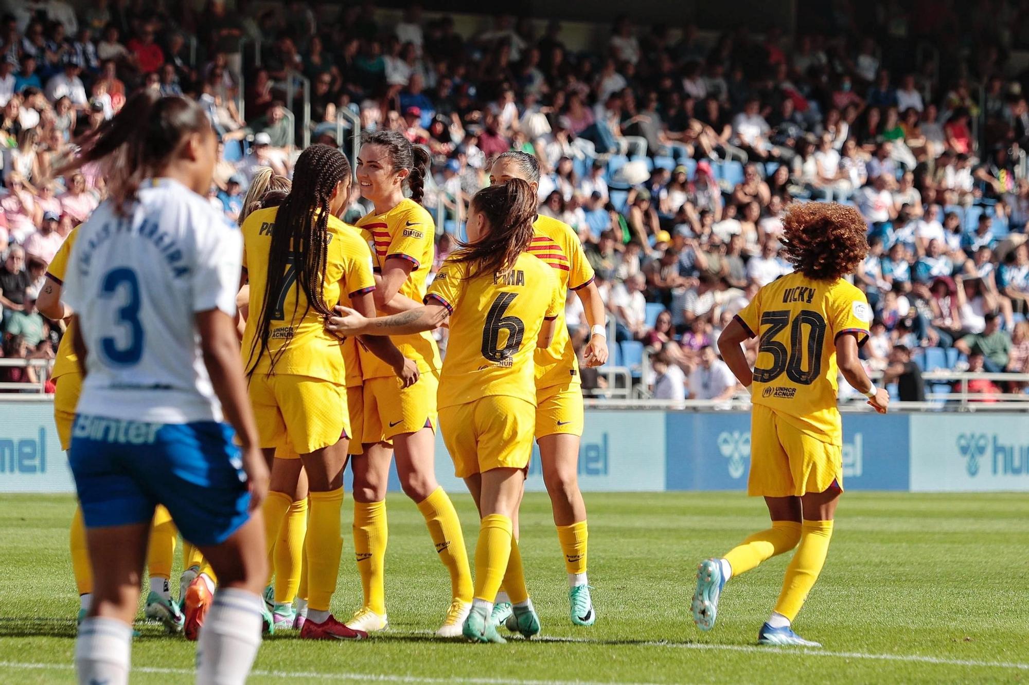 Revive el UD Costa Adeje Tenerife - FC Barcelona en imágenes