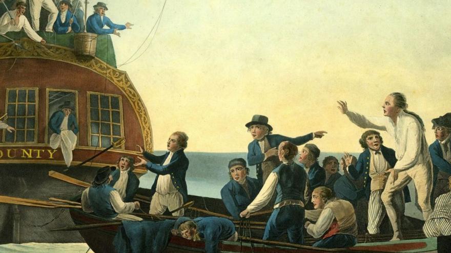 El capitán Bligh y 18 marineros son abandonados a su suerte. | | E.D.