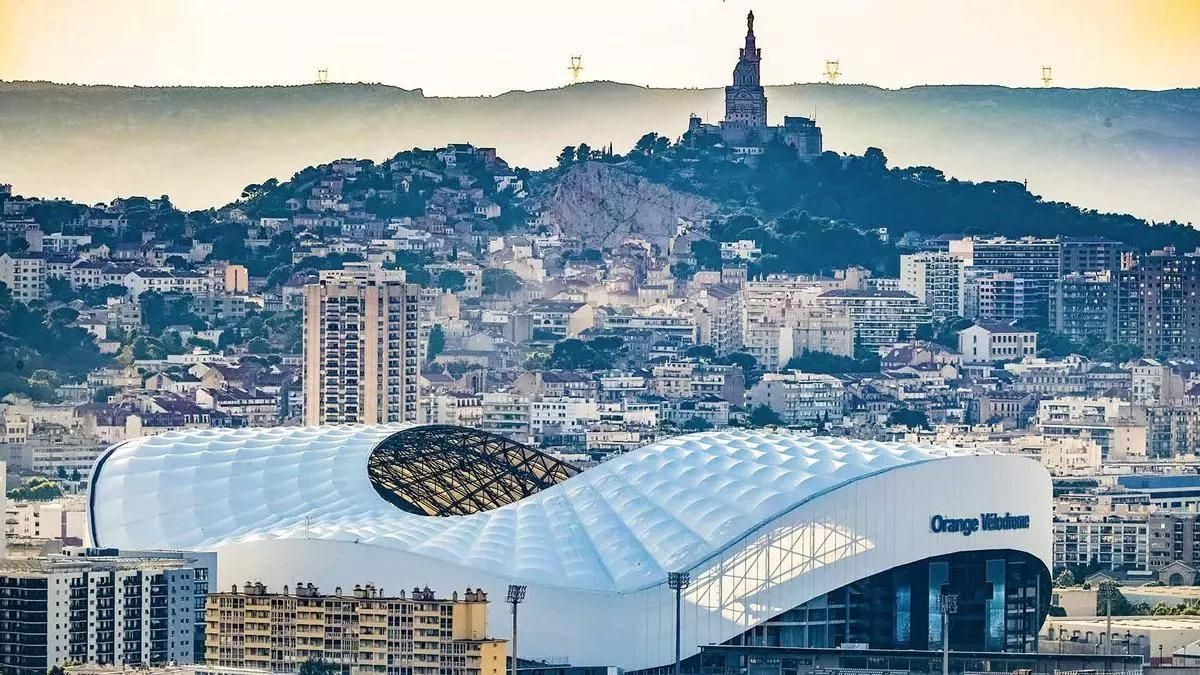 Foto de archivo del Stade Vélodrome