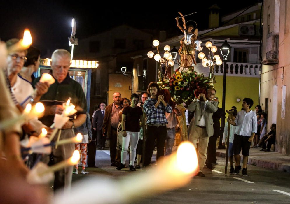 Los festejos se inician de forma oficial con la procesión del santo y continuarán hasta el próximo domingo