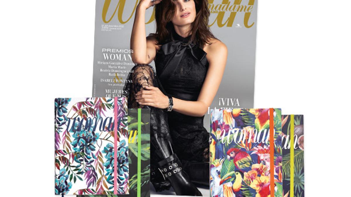 Revista y regalos de la revista Woman diciembre 2018 SUMARIO