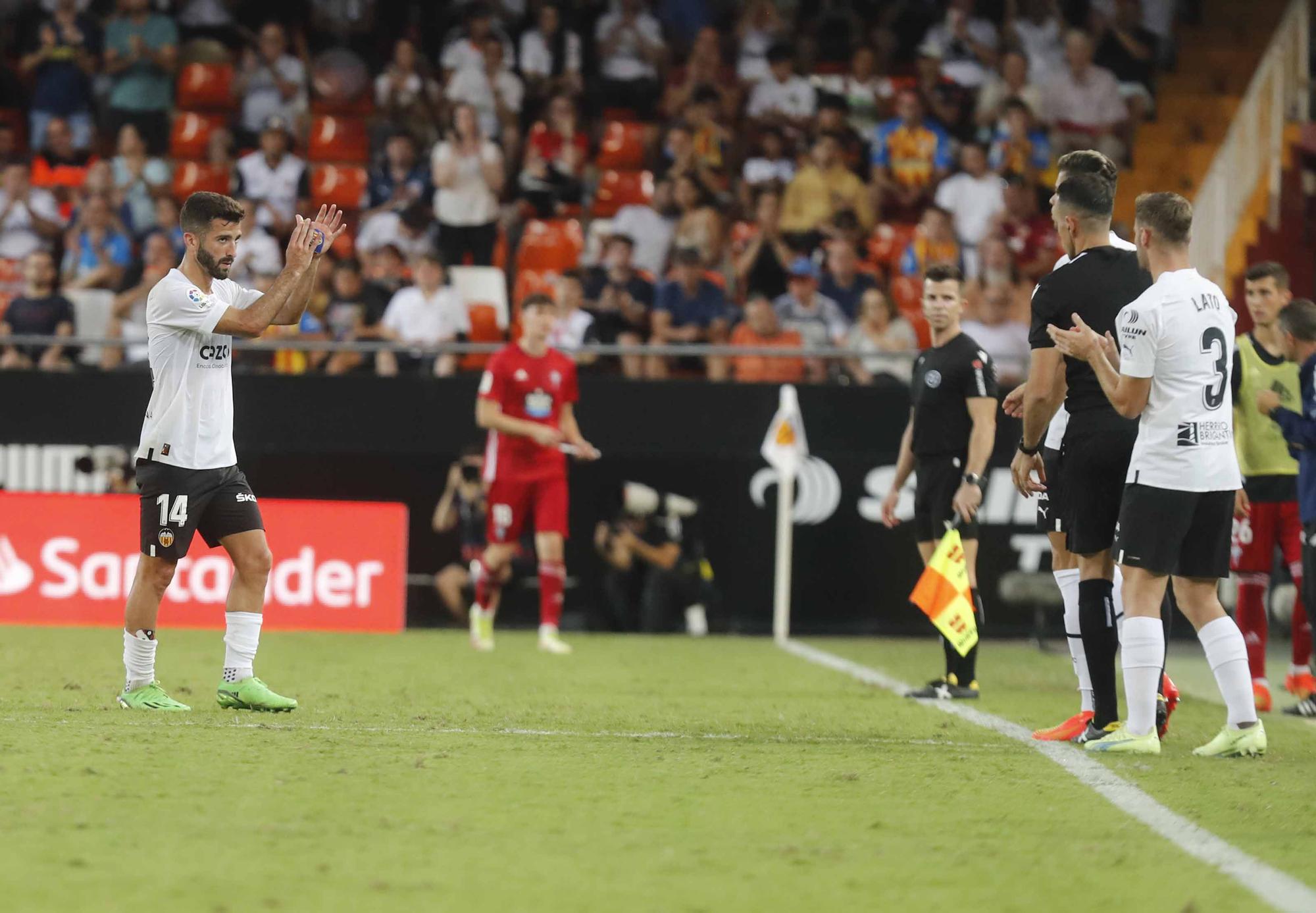 El Valencia - Celta en imágenes