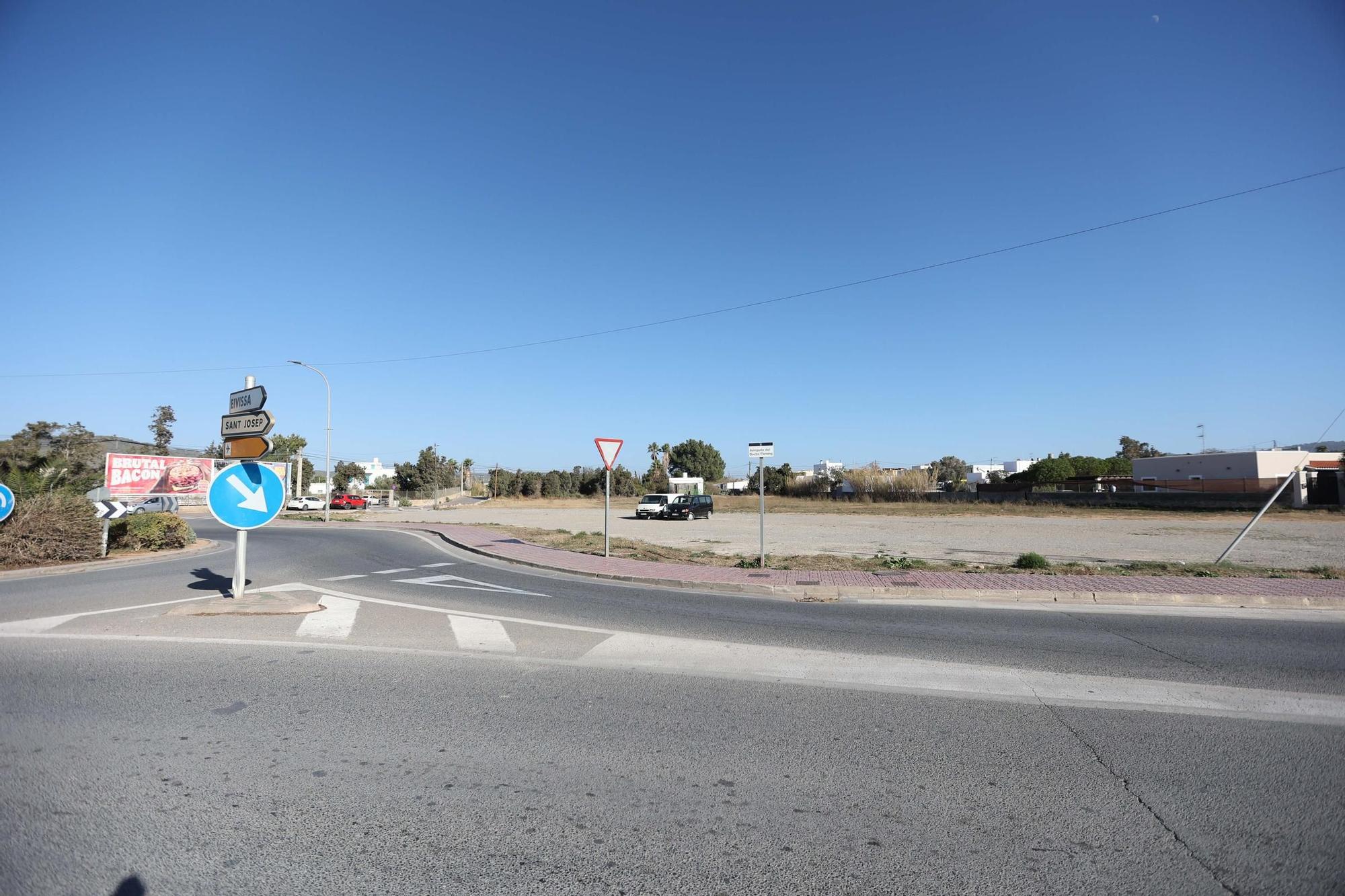 Solar donde se ubicará el nuevo 'parking' de Sant Antoni