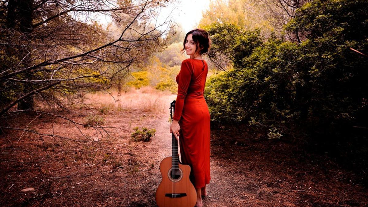 La cantant i compositora figuerenca Laura Guerrero.