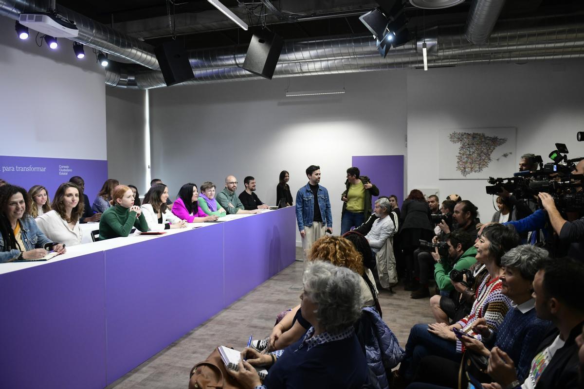 Consejo Ciudadano Estatal de Podemos, el máximo órgano de decisión política del partido