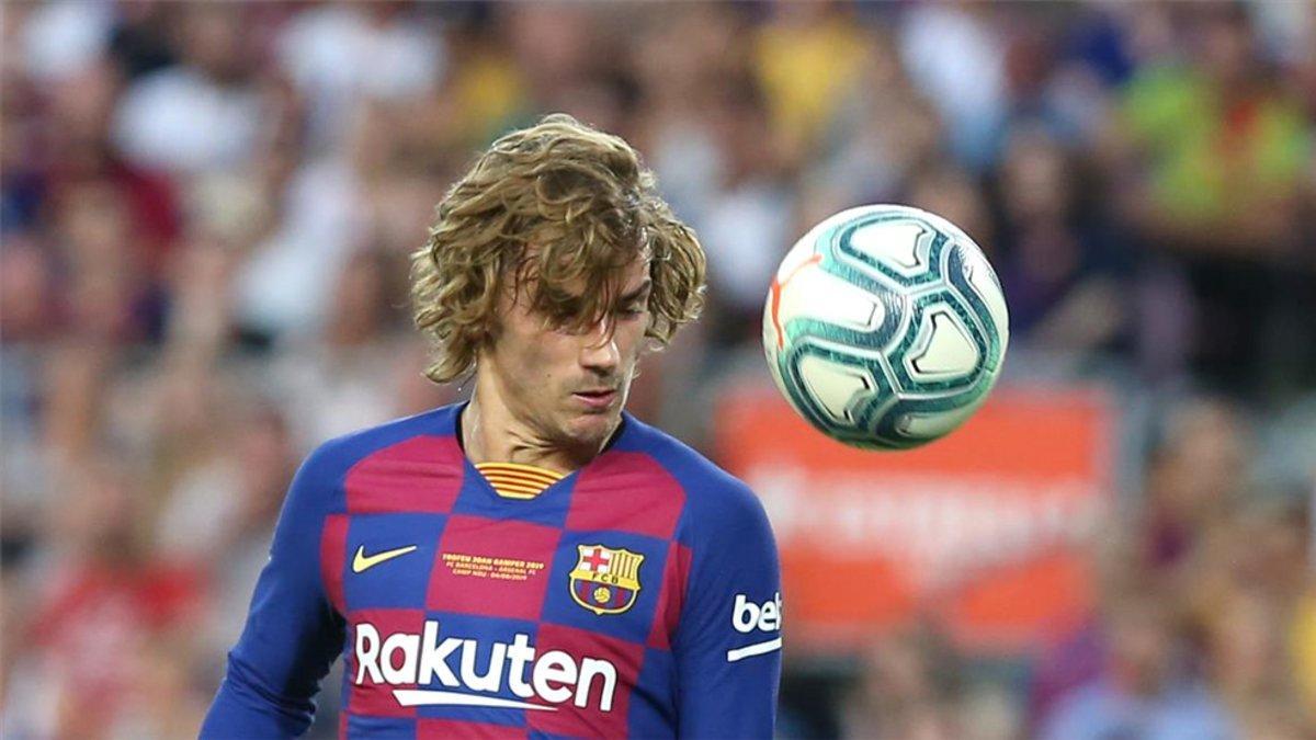 Anotine Griezmann será el atacante más adelantadao del Barça ante el Slavia Praga