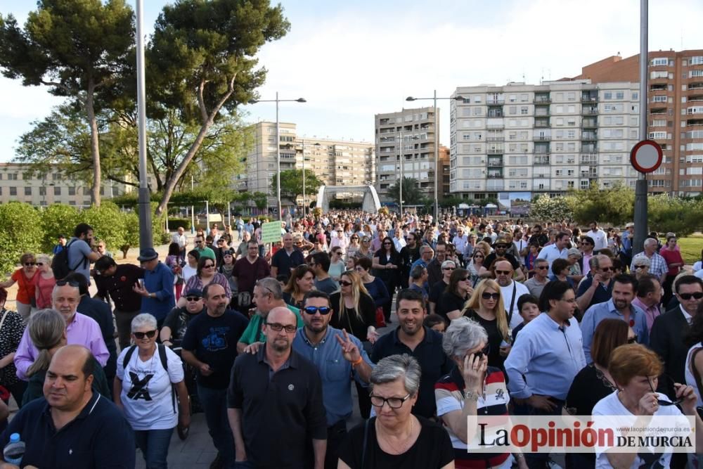 Manifestación por el Soterramiento en Murcia