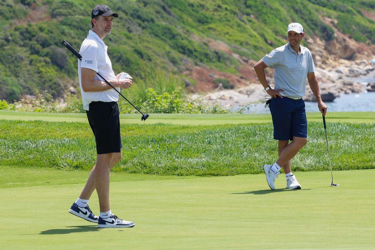 Pau Gasol y Rafa Nadal participan en el torneo benéfico de golf del exbaloncestista