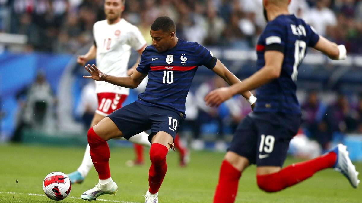 Mbappé con Francia