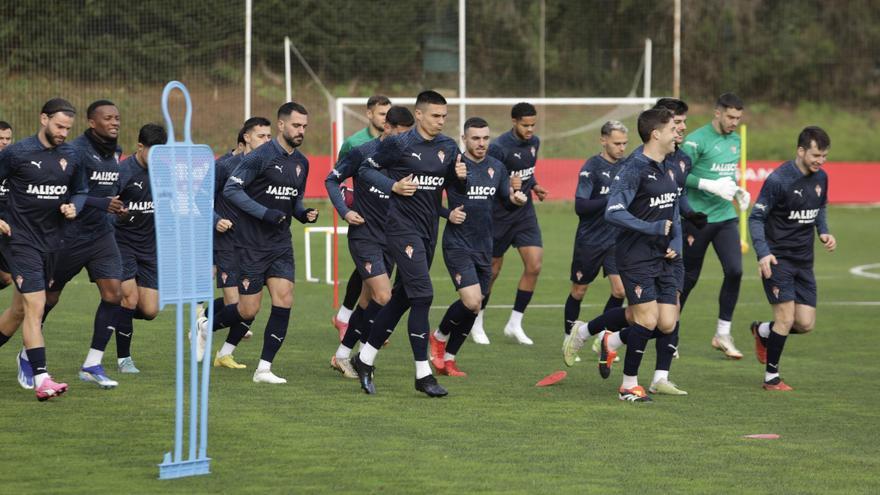 El jugador del Sporting que se &quot;ha dado una paliza&quot; en Mareo para estar ante el Alcorcón: &quot;Se le ha echado mucho de menos&quot;