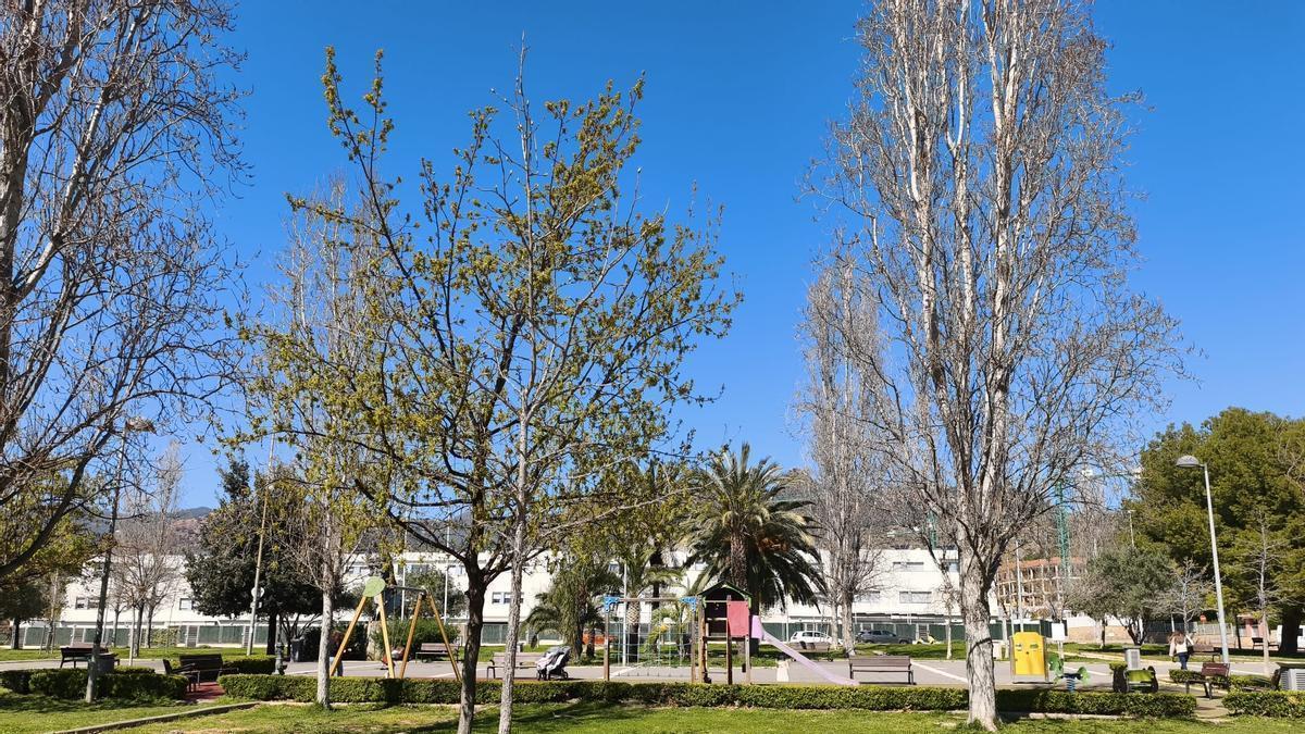 El parque del País Valencià es una de las zonas donde se habilitarán espacios de sombra.