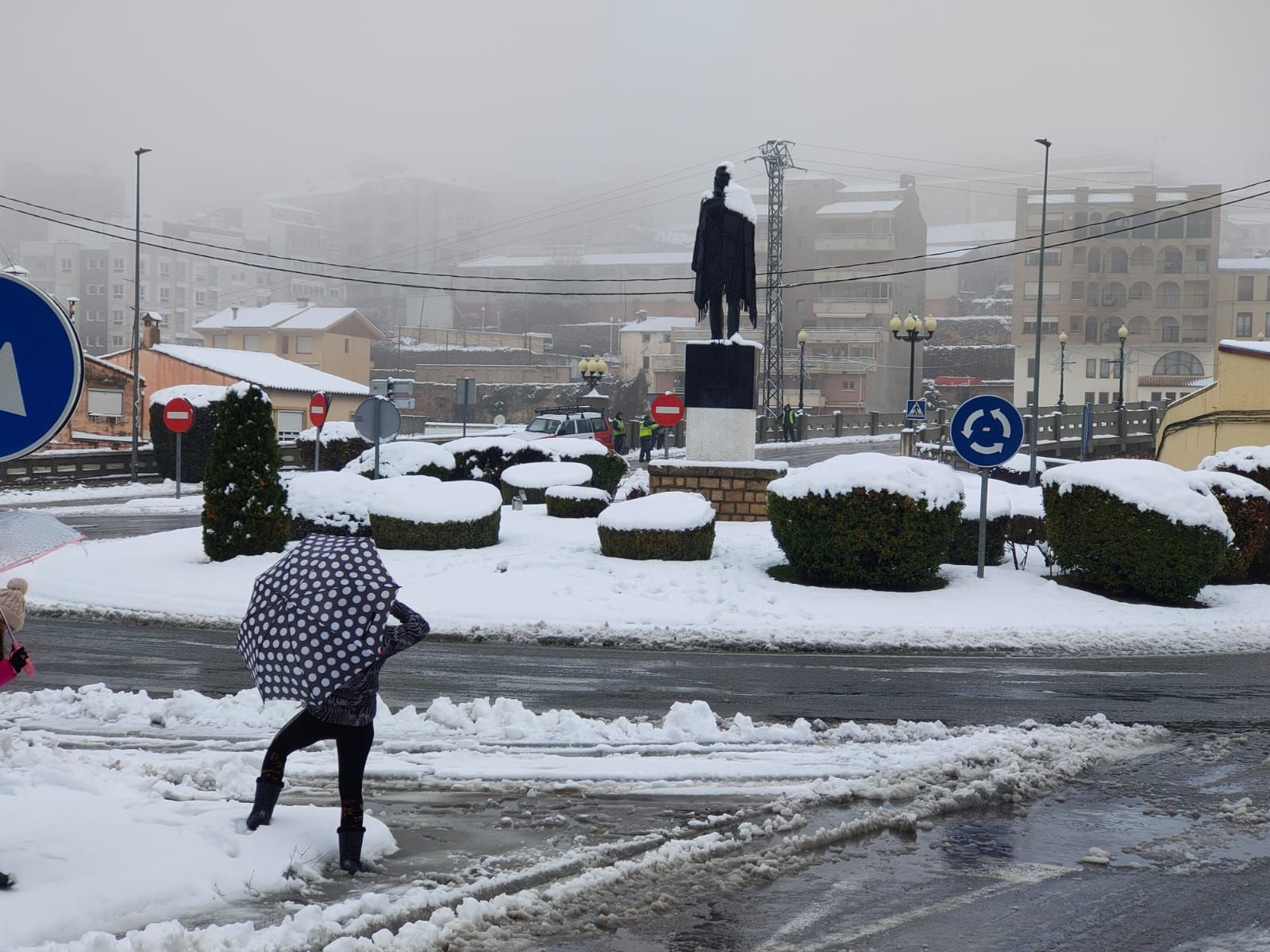 Nieve en Bocairent