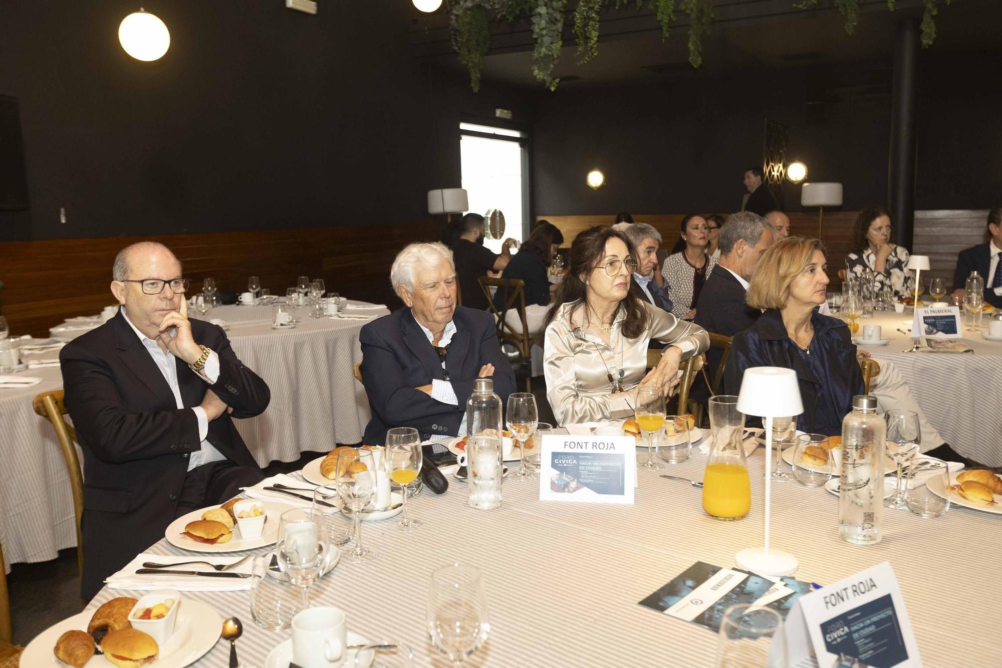 El Foro Cívica analiza el futuro de Alicante