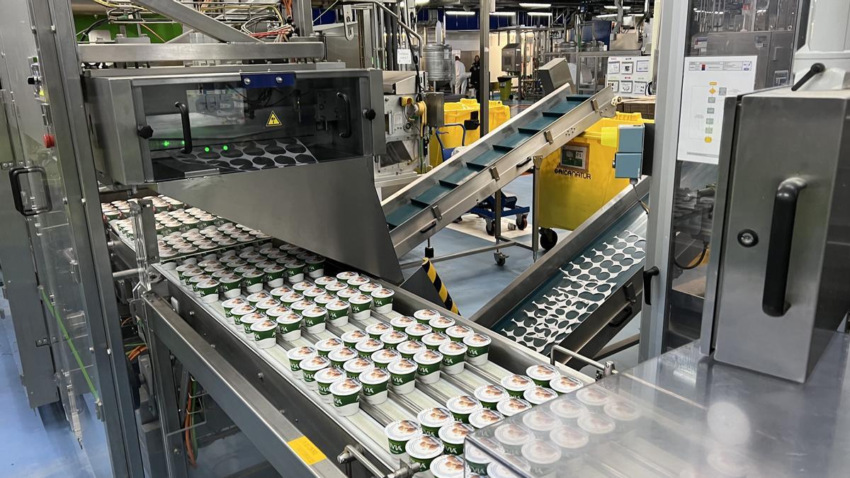 La fábrica vallesana exporta el 23% de la producción de marcas como Alpro, Activa y Oikos, sobre todo a Portugal, Reino Unido e Irlanda