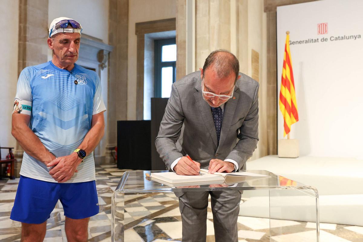 El pas d'Enric Casacuberta per Barcelona