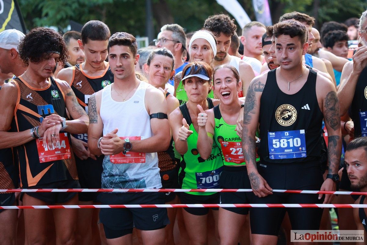 Las mejores imágenes de la carrera nocturna de Murcia