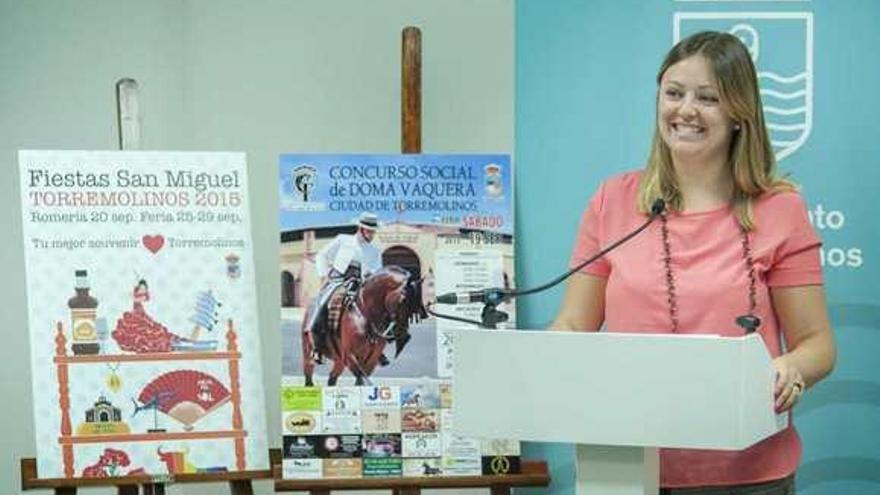 La edil de cultura, Aida Blanes, presentó ayer los festejos en honor de San Miguel.