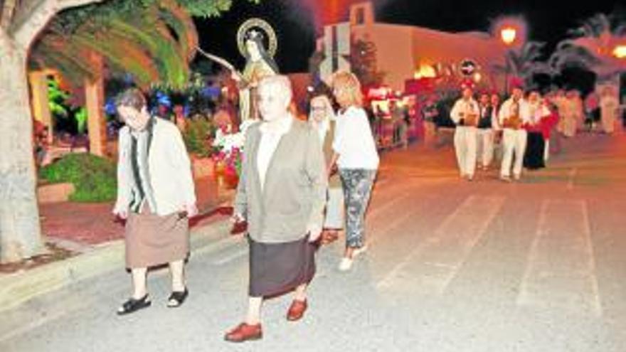 Es Cubells celebra la fiesta de Santa Teresa