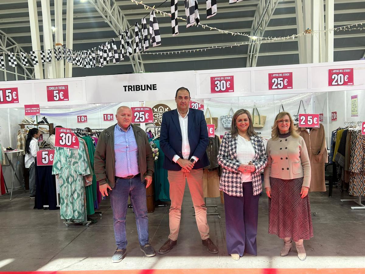 Inauguración de la feria de oportunidades de Baena.