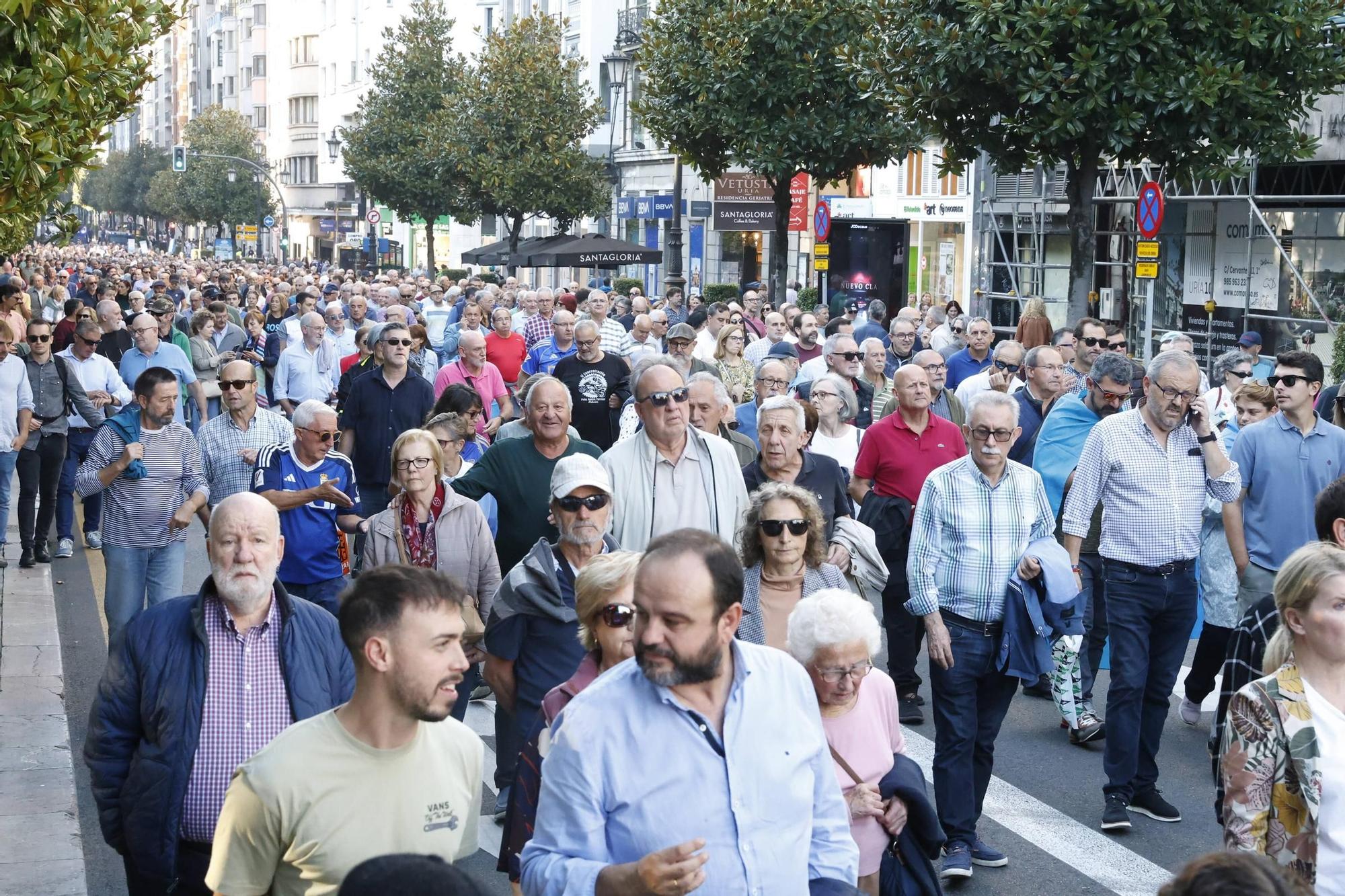 EN IMÁGENES: así fue la gran movilización contra el peaje del Huerna en Asturias