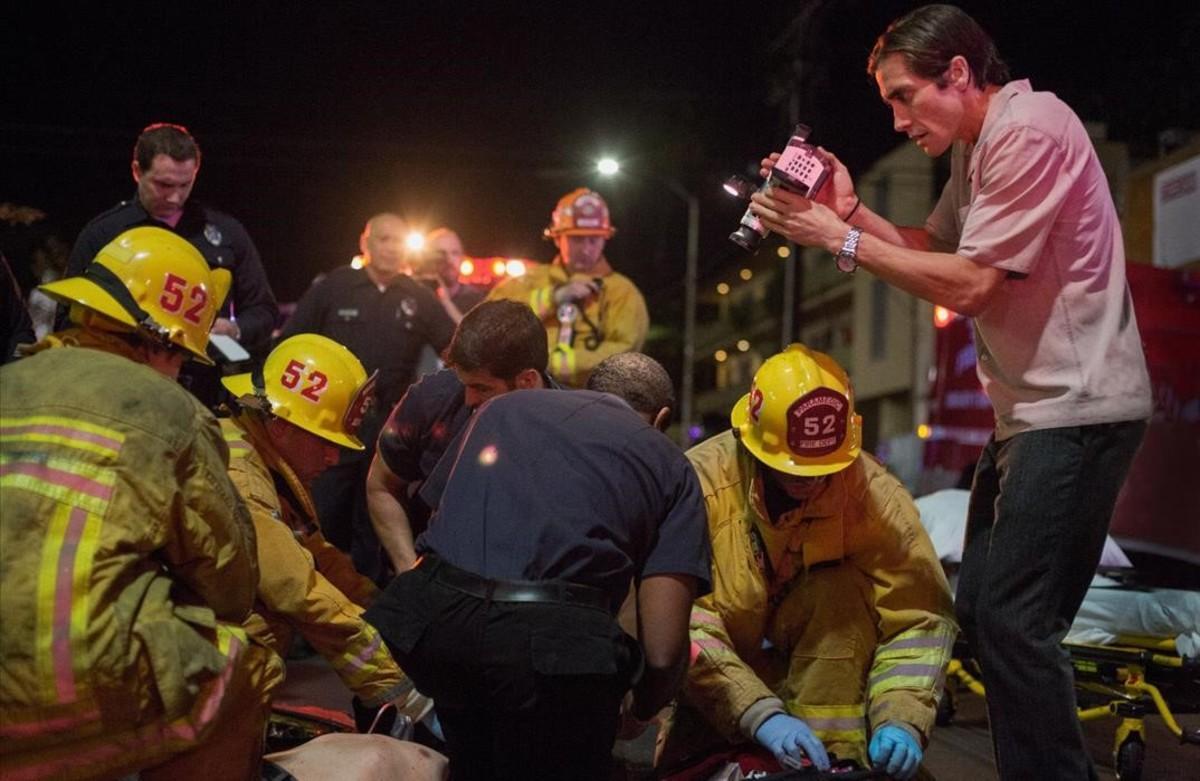 Jake Gyllenhaal, en la película 'Nightcrawler'