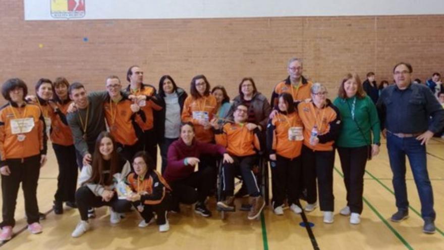 Adispaz participó en las pruebas motrices en Calatayud. | SERVICIO ESPECIAL