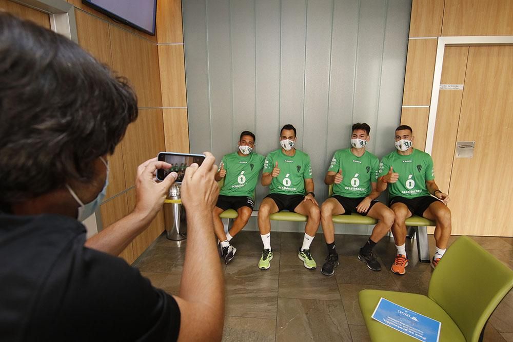 El Córdoba Futsal echa a andar con el reconocimiento médico