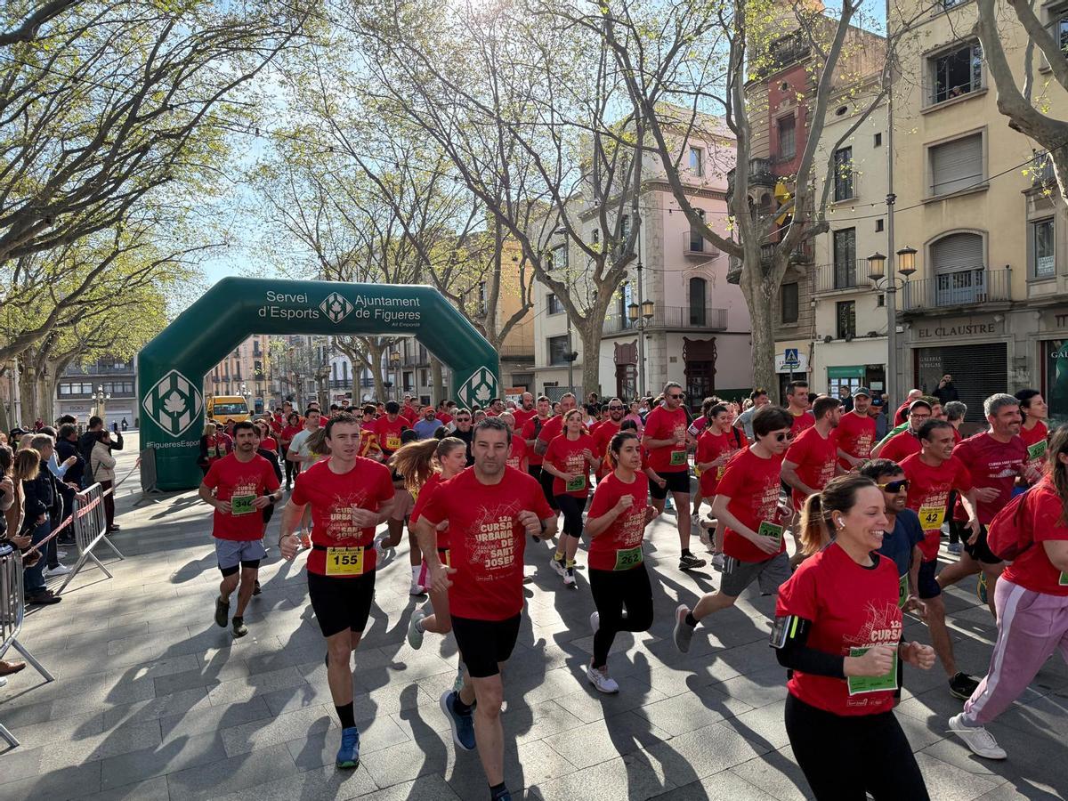 La sortida a la Rambla de Figueres.