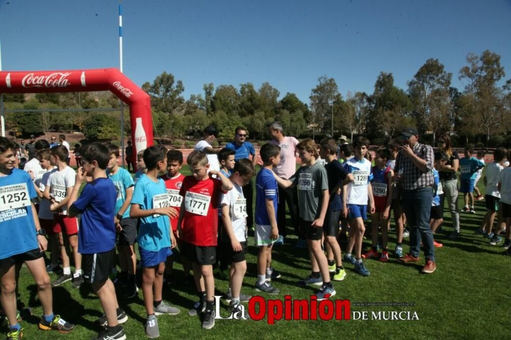 Final Cross Escolar de Lorca . Alevín masculino