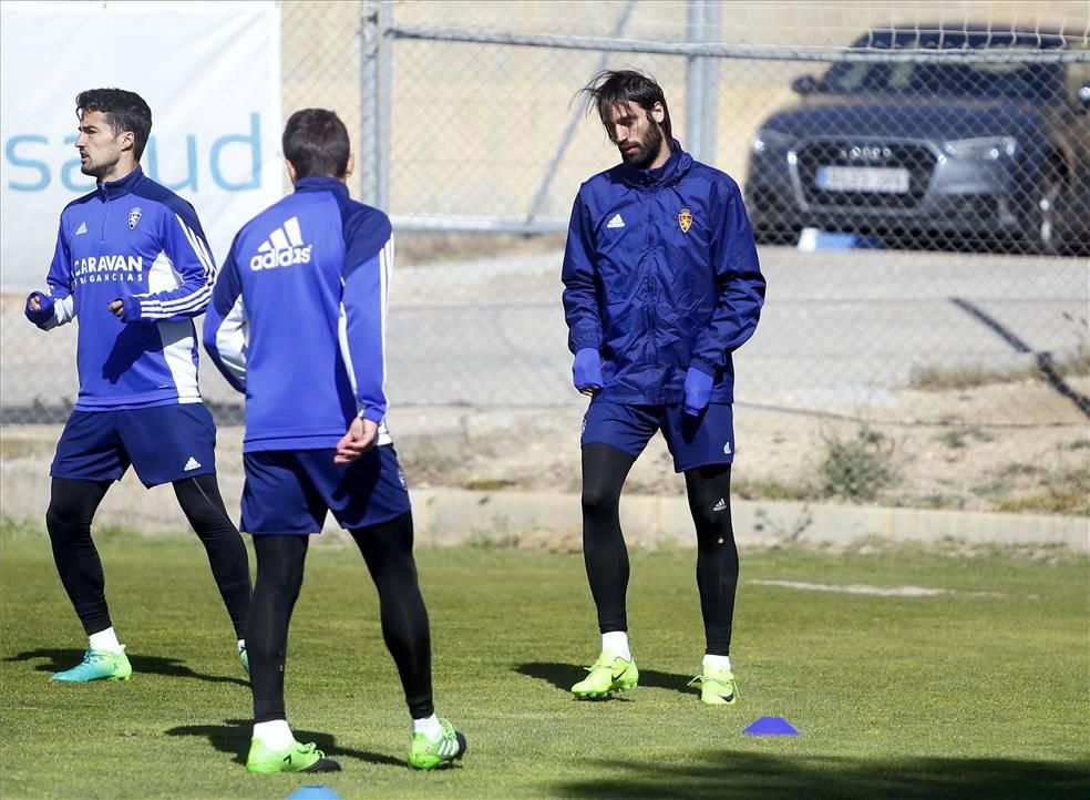 Entrenamiento del Real Zaragoza