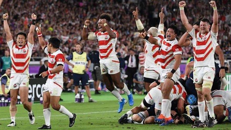 Un sorprendente Japón deja a Escocia eliminada del mundial de rugby (28-21)