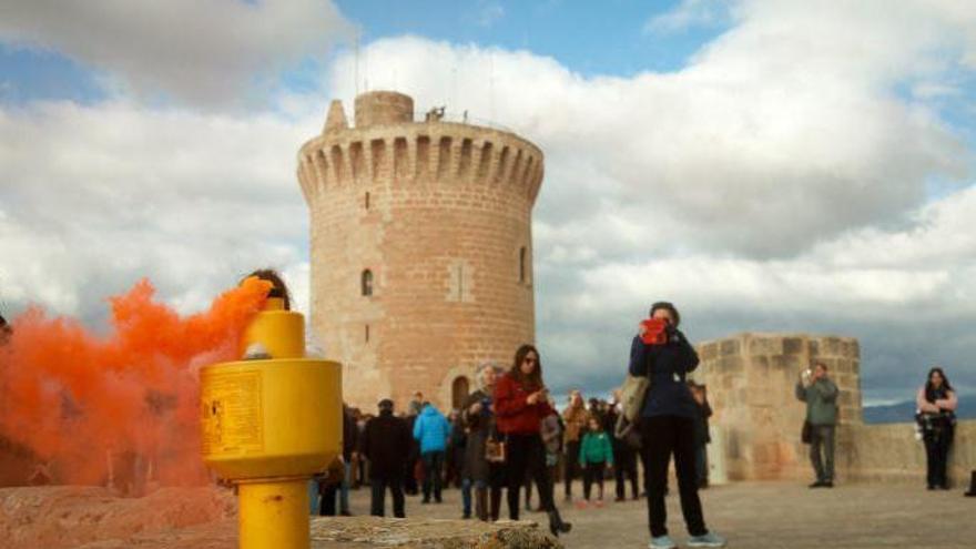 Am Castell de Bellver fand die Hauptveranstaltung statt.