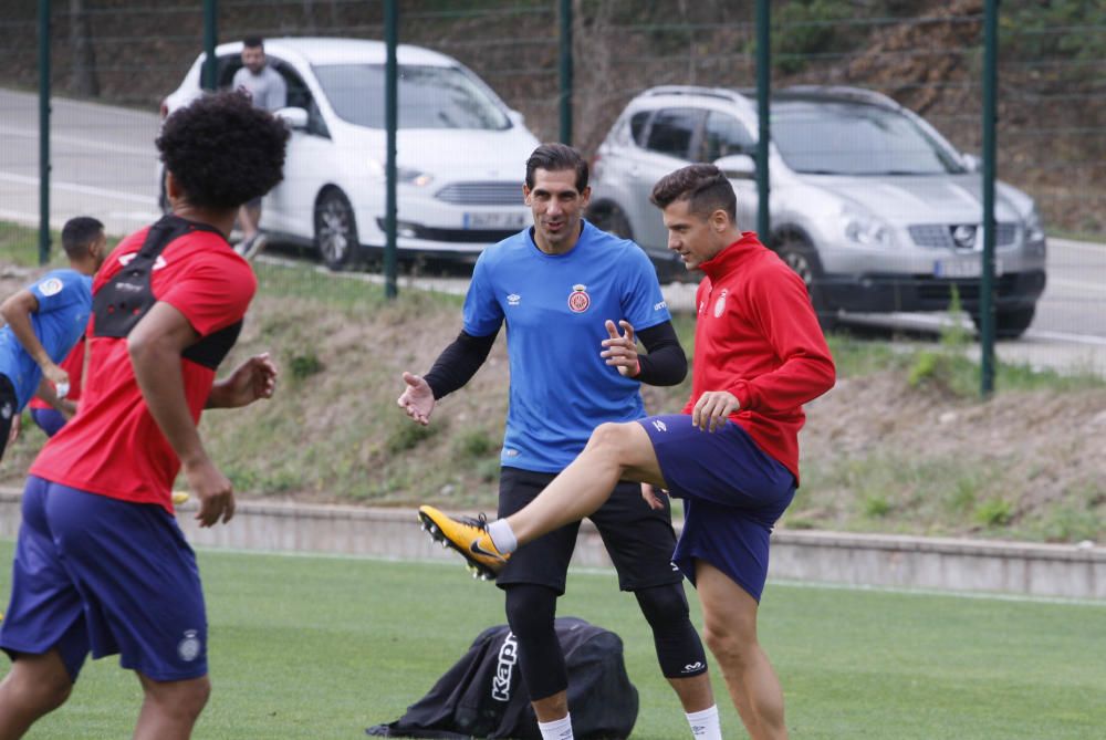 Entrenament del Girona FC