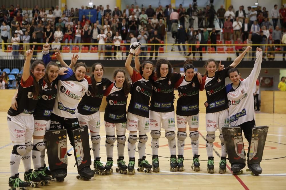 Las jugadoras del Hostelcur ganan la Liga