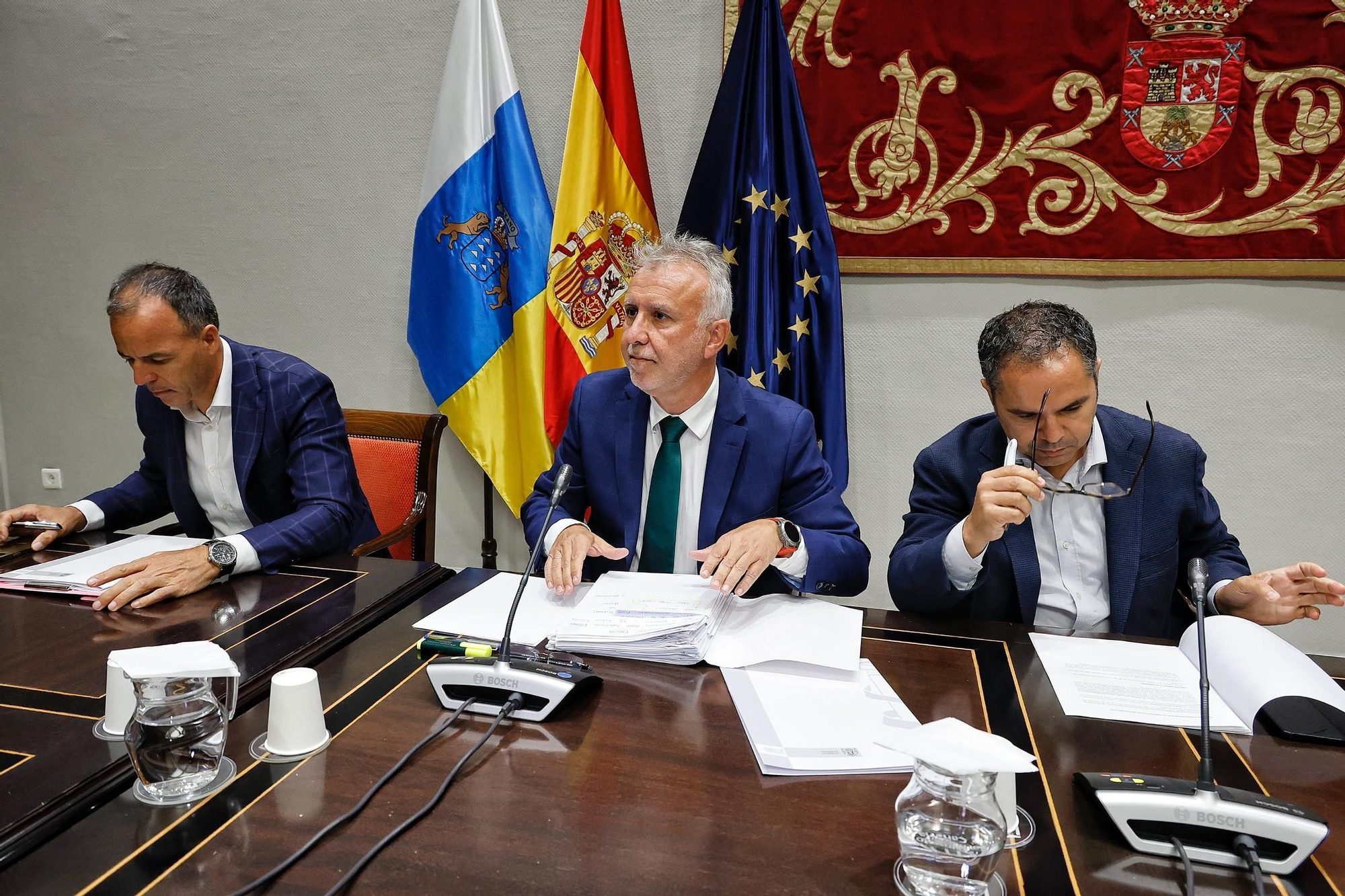 Comparecencia de Ángel Víctor Torres en el Parlamento de Canarias