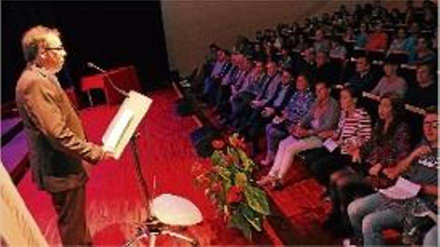 L&#039;acte de celebració es va fer a l&#039;auditori municipal de Santa Coloma.