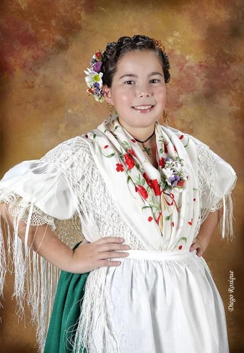 Candidatas a Reina de la Huerta Infantil