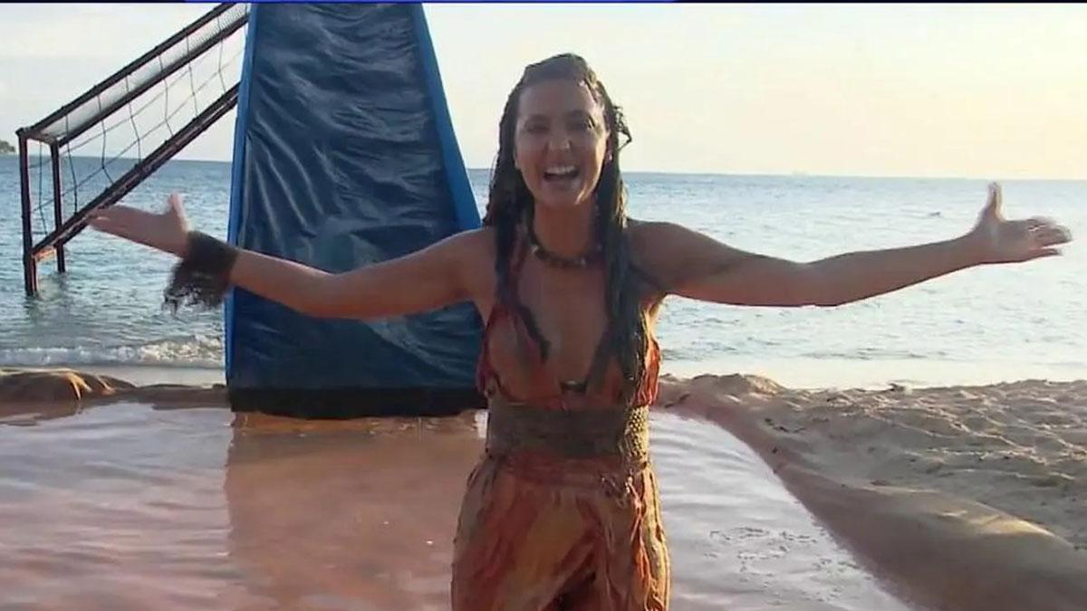 María Lamela en 'Supervivientes'