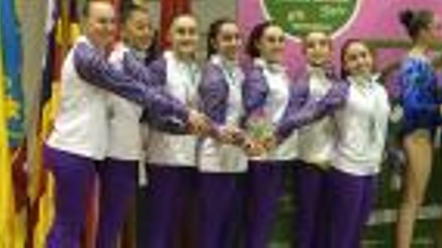 Les gimnastes del Salt GC s&#039;estrenen amb bona nota a la Lliga Iberdrola