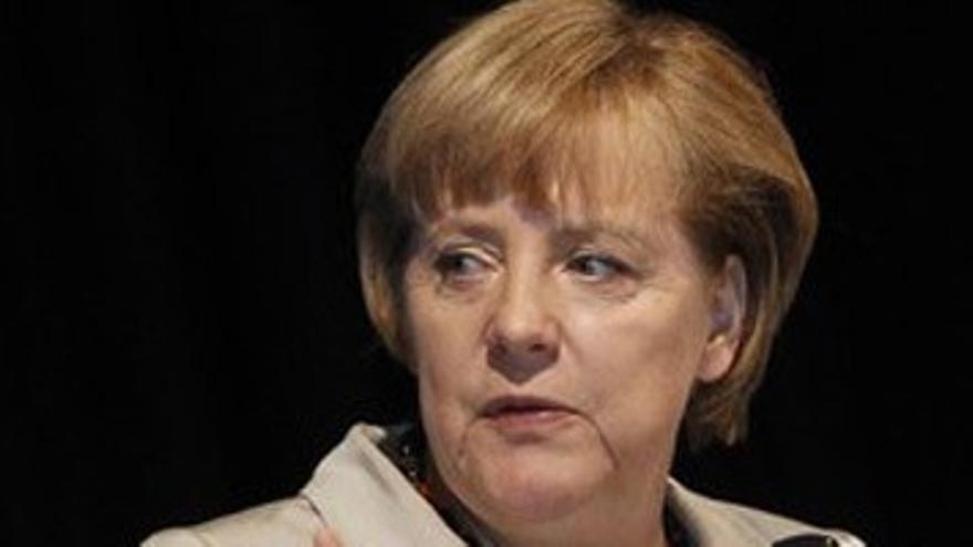 Reprimenda empresarial a Merkel